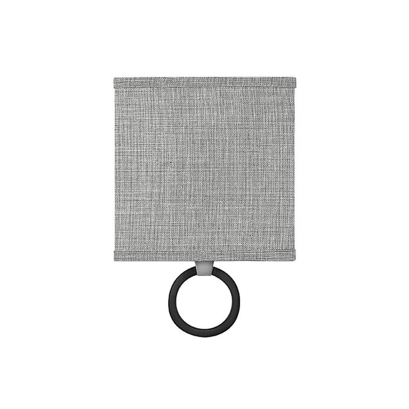 Galerie Brushed Nickel & Heathered Gray LED Wall Sconce