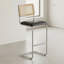 Tabouret de bar et de comptoir en cuir Walsh-979782493-978098454