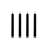 Unscented Flameless Taper Candle - 4 Count-99403187