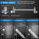 10" High Pressure Rain Shower Combo With 11" Adjustable Arm And 5-Setting Handheld