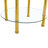 Double Layer Tempered Glass Coffee Table