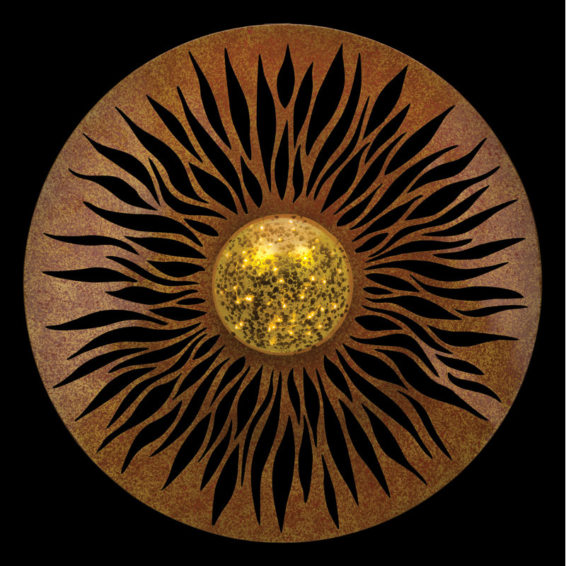 Décoration solaire soleil