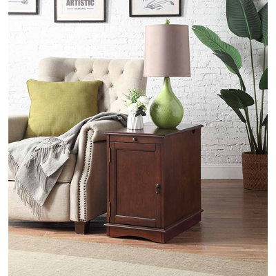 Table de bout avec rangement Helenville