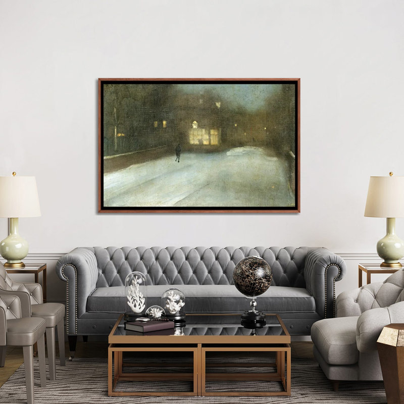 Print, 101.6 cm H x 152.4 cm W x 4.445 cm D, Classic Wood