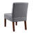 Accent Chair with Round Wood Table-80391809