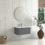 Meuble-lavabo mural avec lavabo et grand tiroir-1817201302