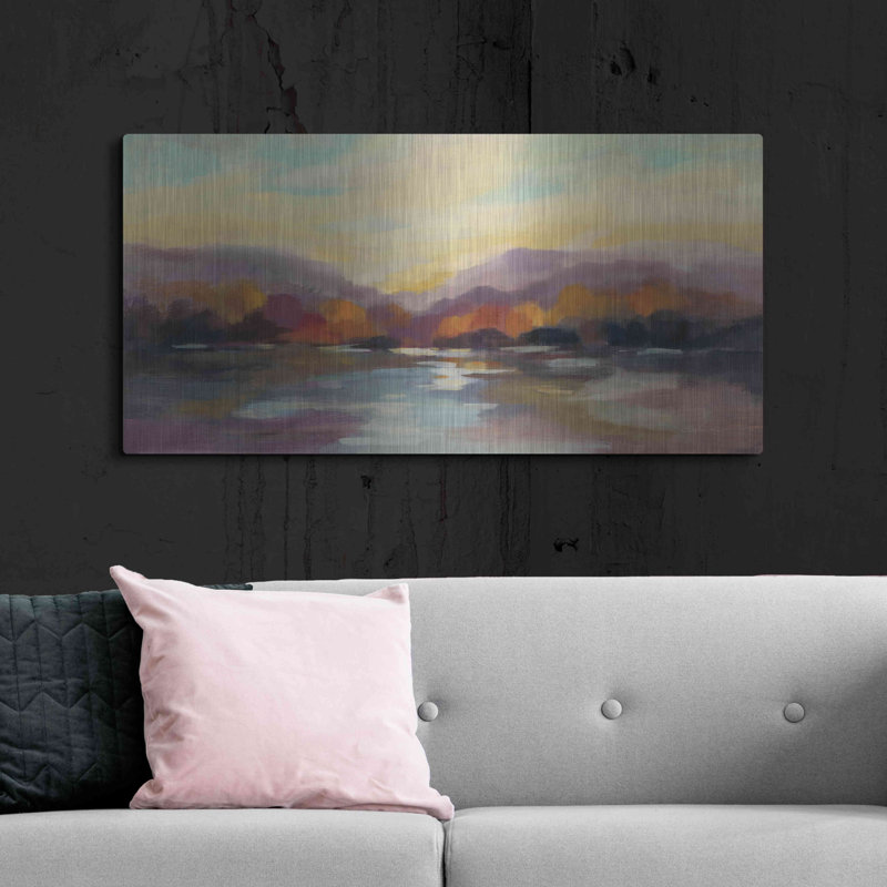 «Fall Sunset» par Silvia Vassileva, H 24 po x l 48 po