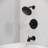 Contempra Wall Mounted Tub and Shower Faucet-35371514