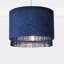 23cm H Fabric Drum Pendant Shade-126958948