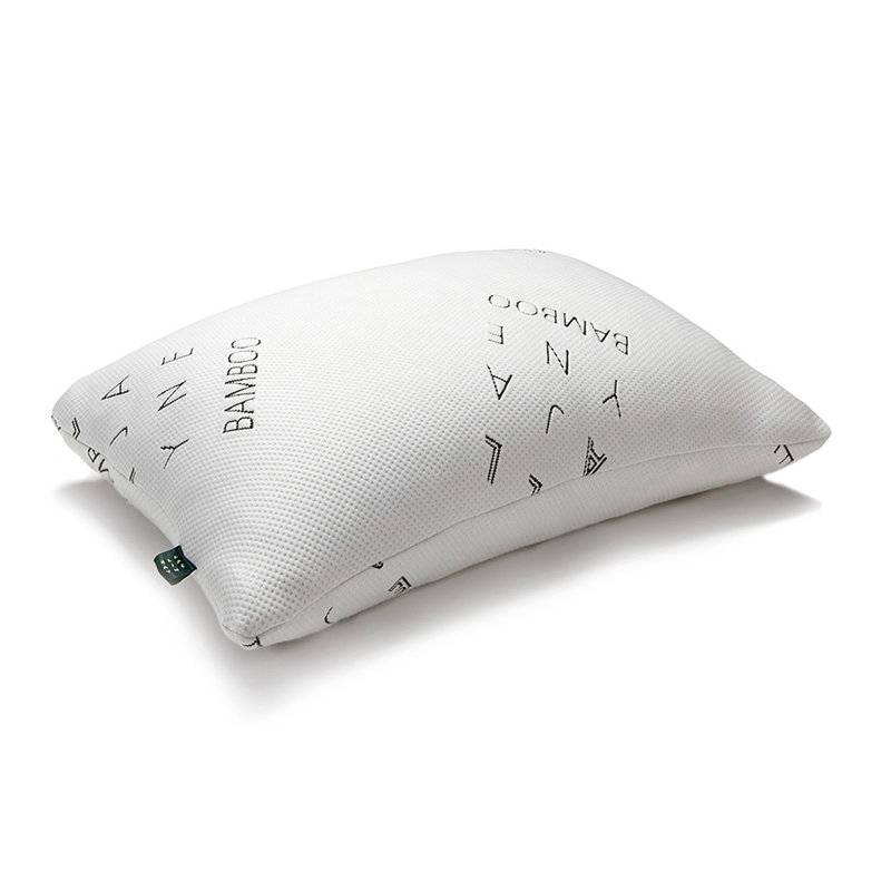 Ella Jayne Bamboo 2-Piece Bundle: Bamboo Mattress Pad & Shredded Memory Foam Pillow Jumbo, Queen