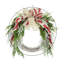 Couronne de Noël 28 po avec baies, fougères et arcs