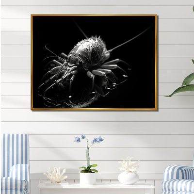 Reproduction d'art sur toile, noir et blanc