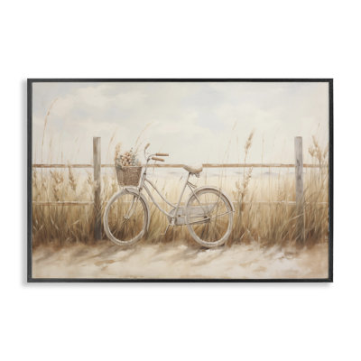 Panier à bicyclette avec herbes, estampe numérique par Arlington Prints