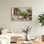 Ensemble de 1 tableau sur toile représentant un jardin d'herbes aromatiques-129325469-129325474