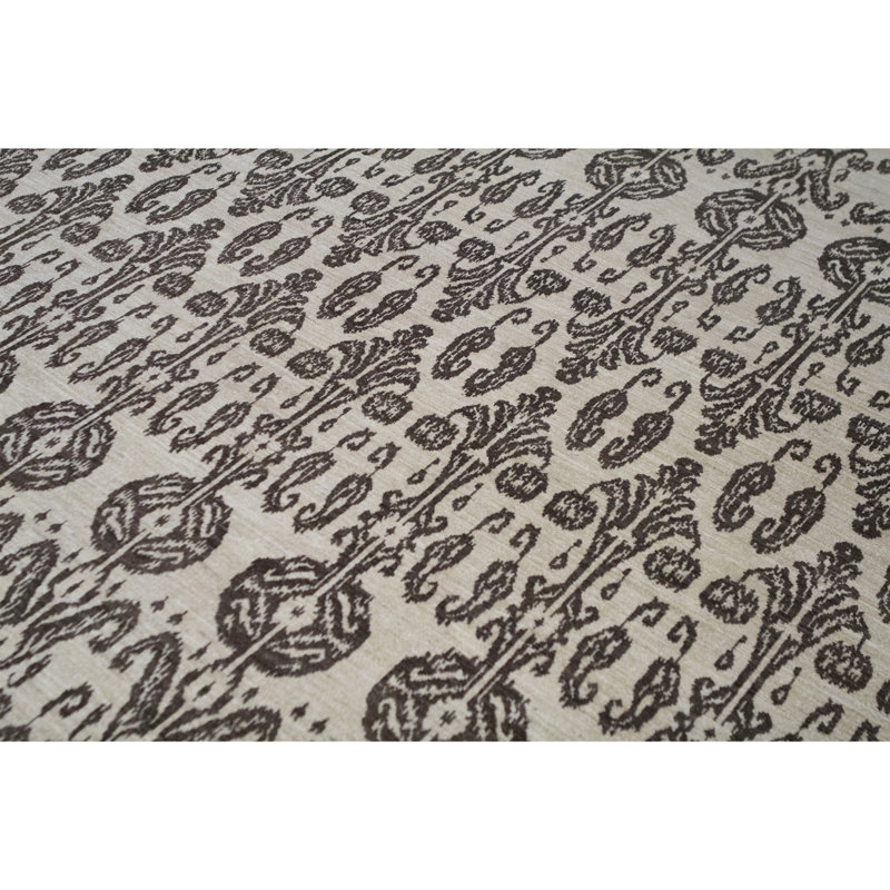 Wool Ikat Area Rug