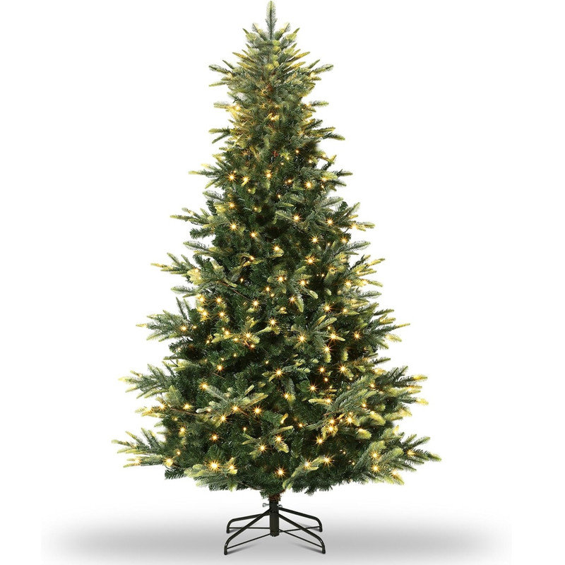 Lighted Artificial Christmas Tree, 2.7m H