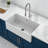 Topcraft 33“ X 18” Ceramic Single-Bowl Farmhouse Kitchen Sink With Accessories