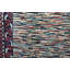 Hand-Knotted High-Quality Rust and Blue Area Rug