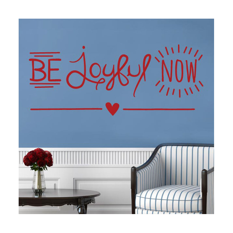 Wall Decal, Dark Red, Large