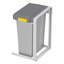 Plastic Rubbish Bin - 38L