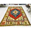 Tapis Konya rétro fait à la main Vintage Anatolian