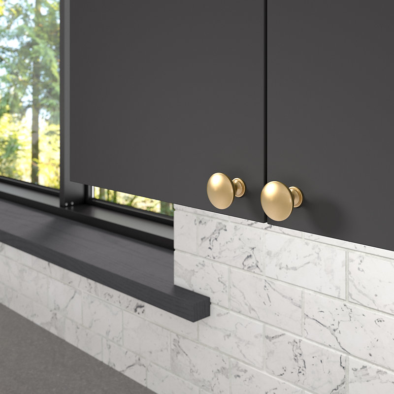 Oversized Expression 1 9/16" Diameter Round Knob, Champagne Bronze