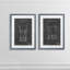 «Barware Blueprint I» par Antonyus Bunjamin (Abe) - ensemble de 2 reproductions d'art encadrées-859345246-921232696-921232699