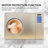 Whynter 2 Quart Ice Cream Maker and Yogurt Incubator with Stainless Steel Bowl in Champagne Gold