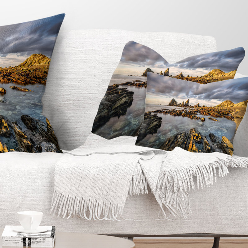Coussin intérieur de l’atlantique coast shore