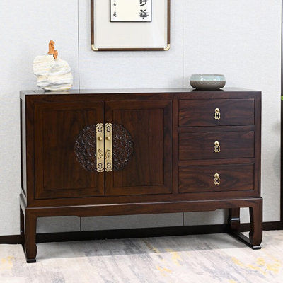 Chinese-style retro light luxury sideboard