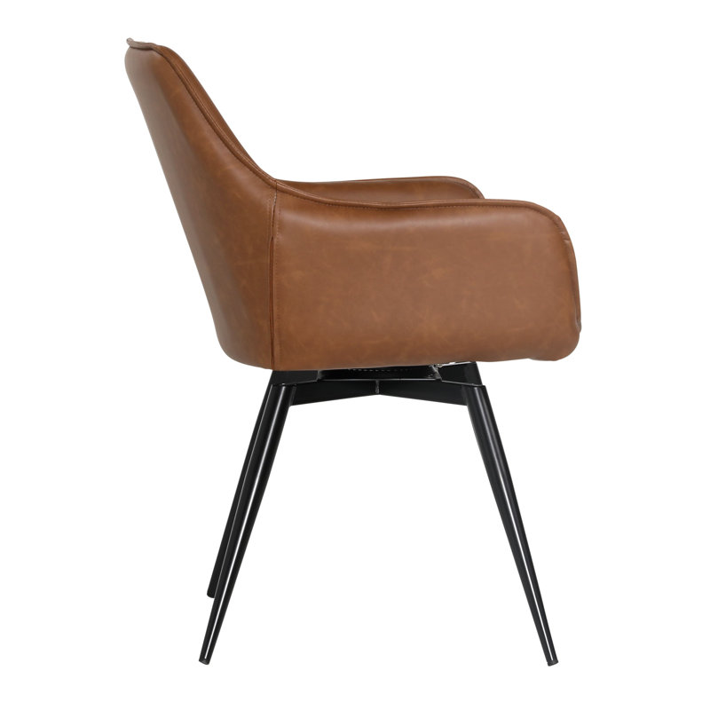 Verity Iron Upholstered Dining Chair