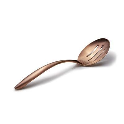 Cuillère de service rainurée
