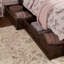 Lit plateforme en bois massif avec pied de lit et tiroirs sous le lit Lamarkus-1446559258-1446559256