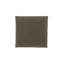 Pouf en velours brun chocolat Azevedo Malinda