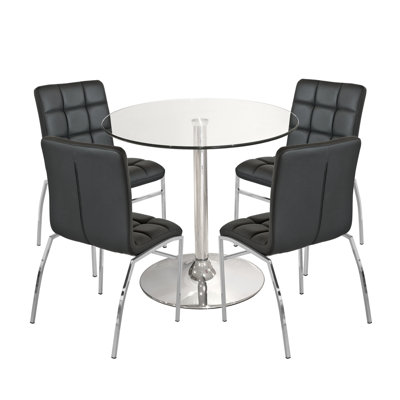 Showalter Glass Dining Set