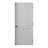 Gauss 80'' Solid + Manufactured Wood Paneled French Doors-91604041-91479421