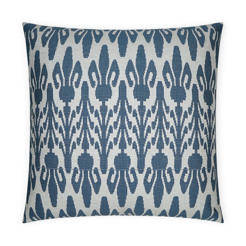 Ipsy Square Pillow Cover & Insert, 24"H x 24"W, Denim