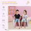 Ensemble de canapé pour enfants 2-en-1 multifonctionnel Ensemble de chaises de table pour tout-petits 2 places Canapé Boîte de rangement souple et robuste-787175157