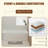 KDK HOME 67” Freestanding Bathtub, Alcove/Back to Wall Acrylic Soaking Tubs with Overflow-106775902