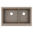 Karran Farmhouse Apron Front Quartz Composite 34'' X 21-1/4'' 60/40 Double Bowl Kitchen Sink-45011521
