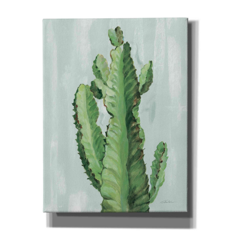 Epic Graffiti «Front Yard Cactus II Slate» par Silv Front Yard Cactus II Slate par Silvia Vassileva