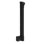 Oldcastle APG Black Aluminum Gate Latch for Posts