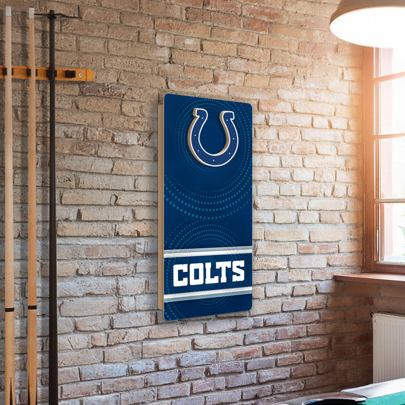 Indianapolis Colts Mini Wall Hanging Cornhole