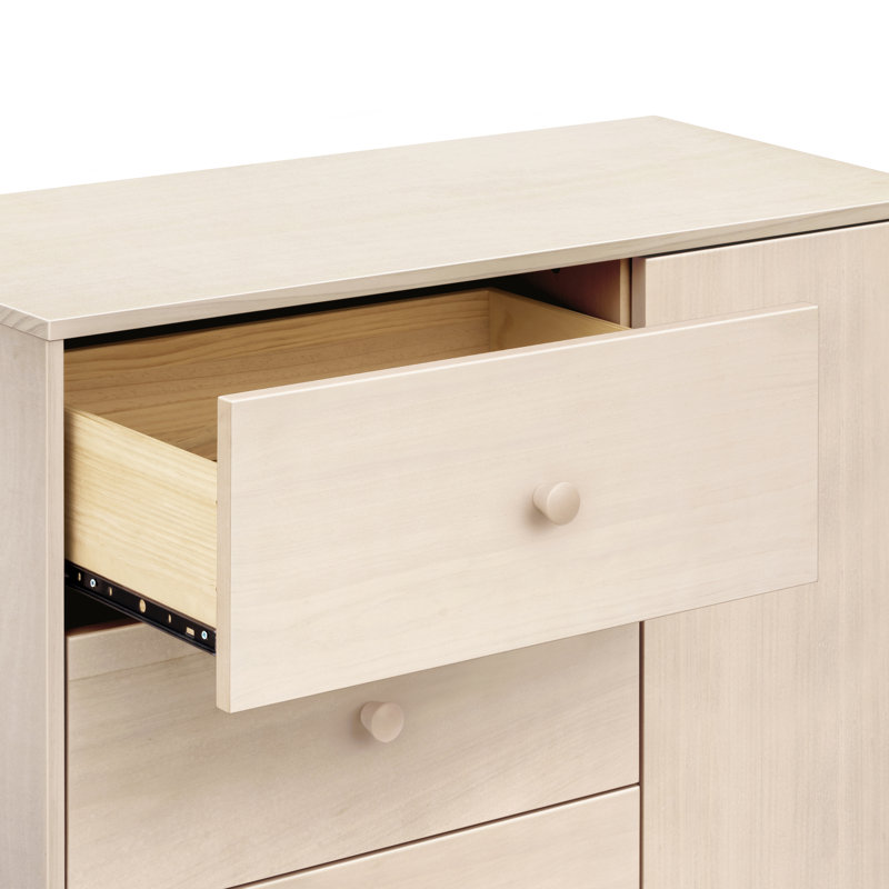 Commode 3 tiroirs Hudson, Naturel délavé