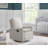 Uptown Upholstered Glider Recliner - Sand-70749568