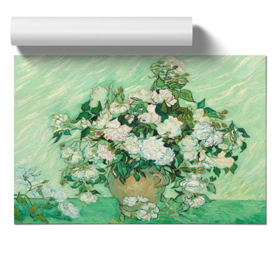 Roses by Vincent van Gogh - Frameless Print