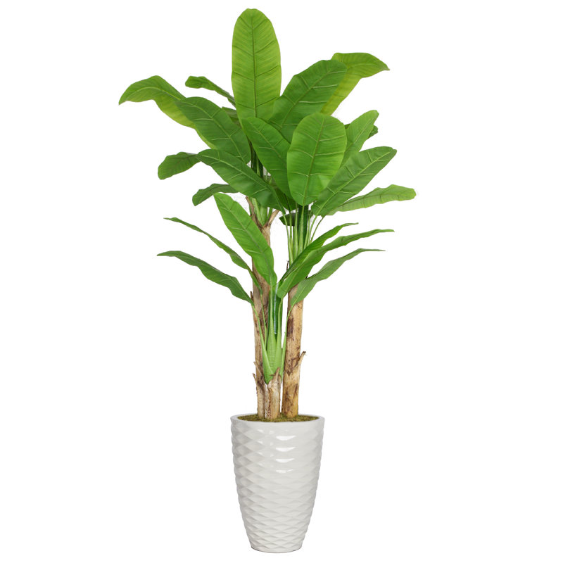 Bananier artificiel 82,9 po en pot