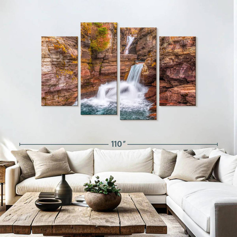 Alvord Saint Mary Falls, H 54 po x l 84 po