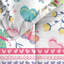 Lit de jardin dans un sac Dream Factory Butterfly - rose-101531100