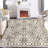 4x6 Modern Geometric Washable Area Rug – Non-Slip, Soft Trellis Design, Stain-Resistant for Living Room, Bedroom, Kitchen, Dining Room-1355959370